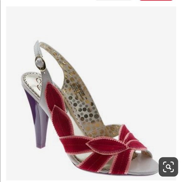 Poetic License Shoes - Poetic license floral pink sandal heel